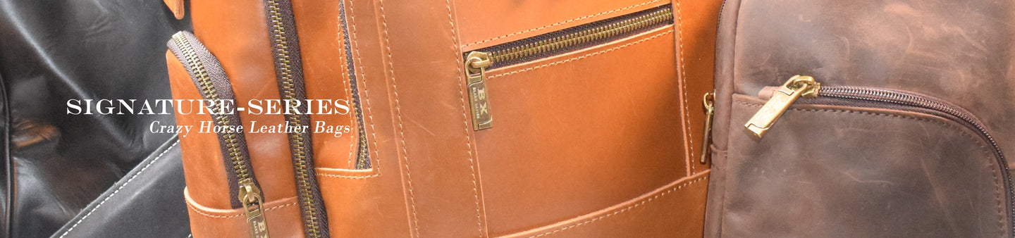 Signature Series Collection [Crazy Horse Leather Bags]