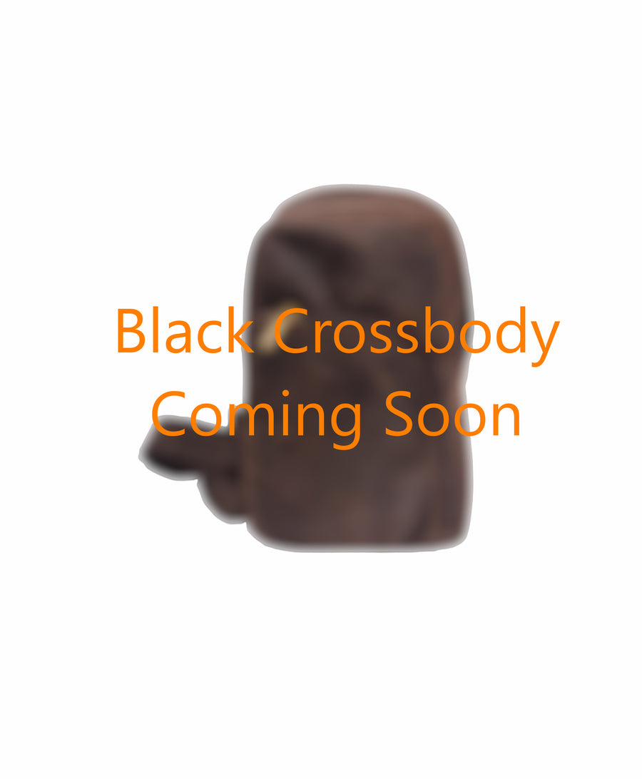 BX Signature Series Crossbody Bag [Crazy Horse Leather] - Black