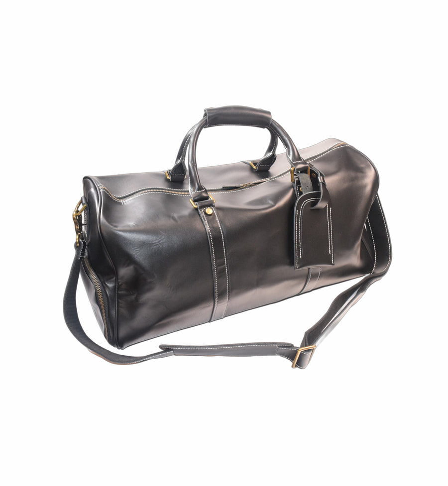 BX Signature Series Duffel [Crazy Horse Leather] - Black