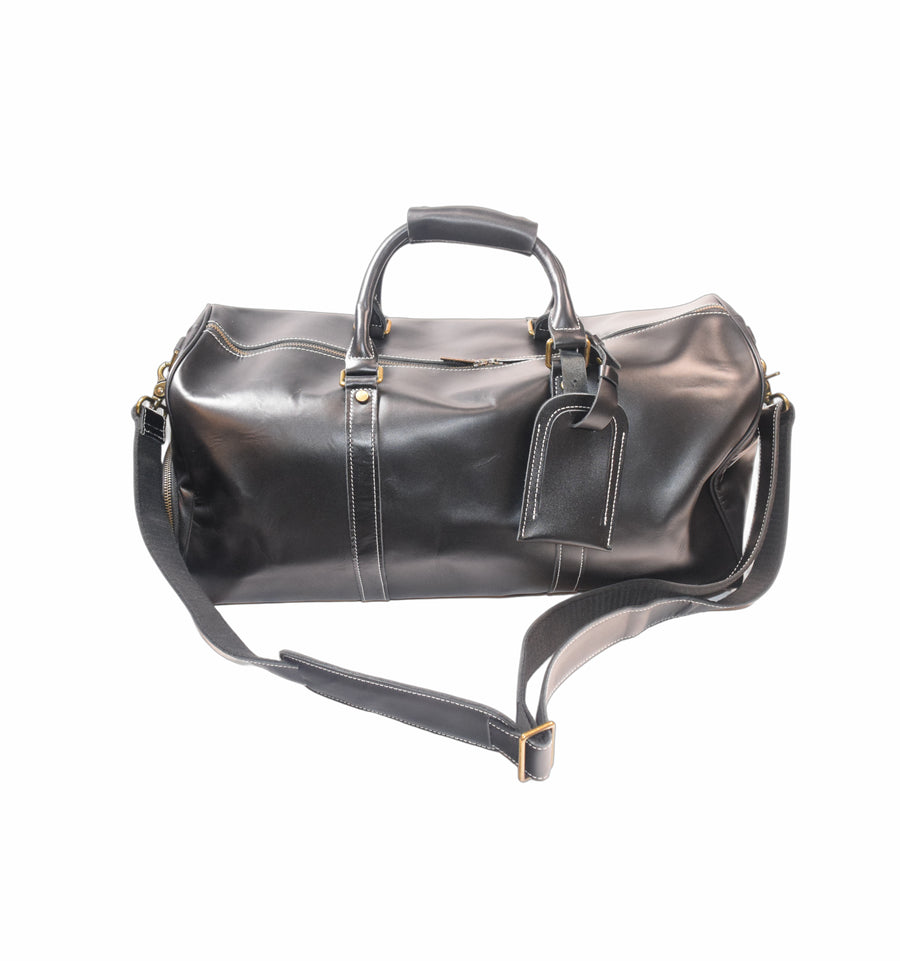 BX Signature Series Duffel [Crazy Horse Leather] - Black