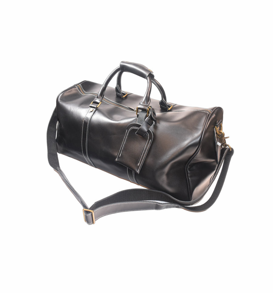 BX Signature Series Duffel [Crazy Horse Leather] - Black