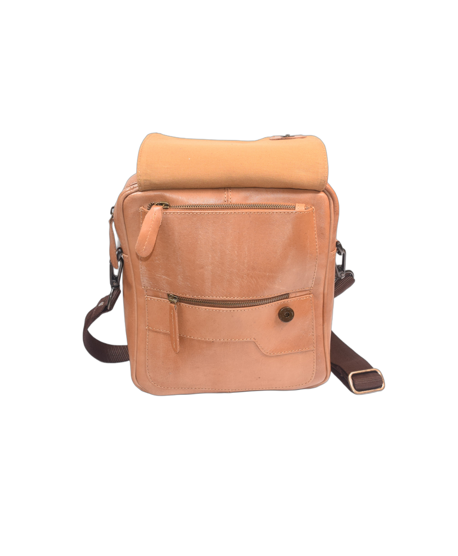 BX Pro-Series Shoulder Bag [100% Cowhide] Camel