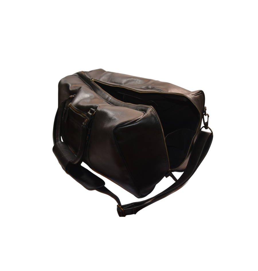 BX Pro Series Duffel [100% Cowhide] - Black
