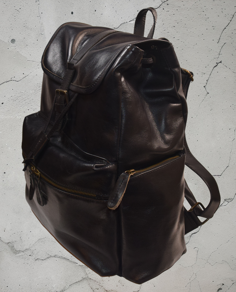 Pro Series Backpack - Black [Large] 100% Cowhide