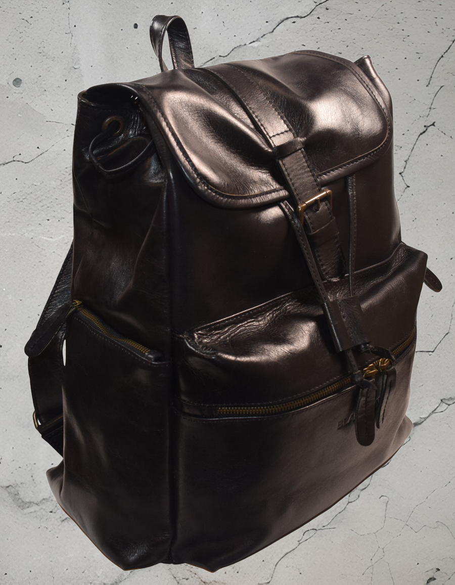 Pro Series Backpack - Black [Large] 100% Cowhide