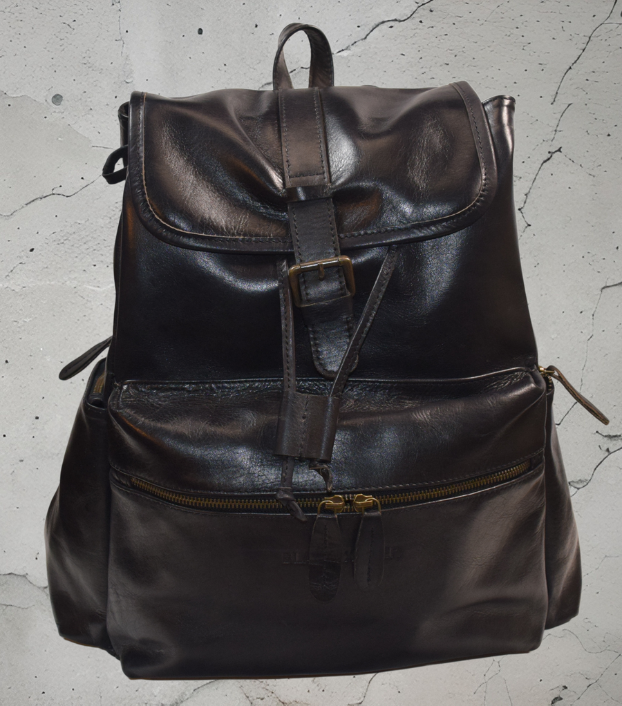 Pro Series Backpack - Black [Large] 100% Cowhide